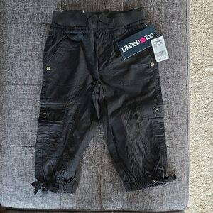 Limited Too Black Jogger Sweatpants